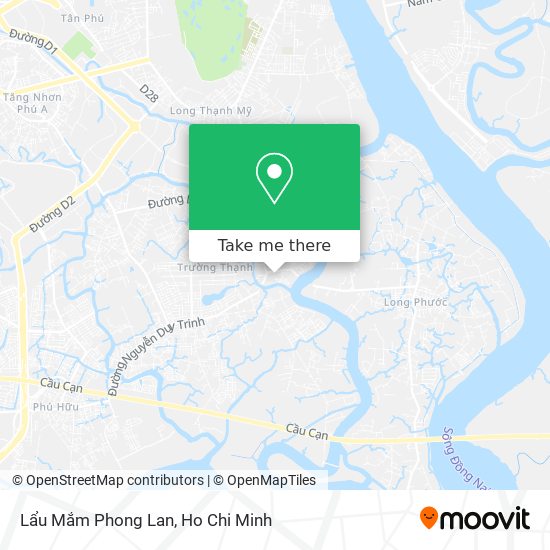 Lẩu Mắm Phong Lan map