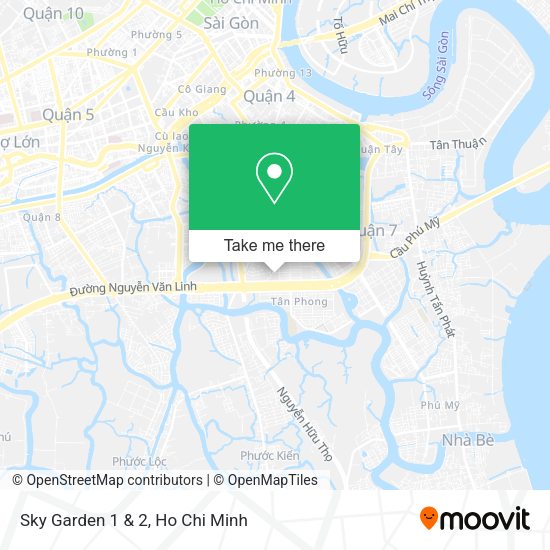Sky Garden 1 & 2 map