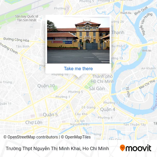 Trường Thpt Nguyễn Thị Minh Khai map