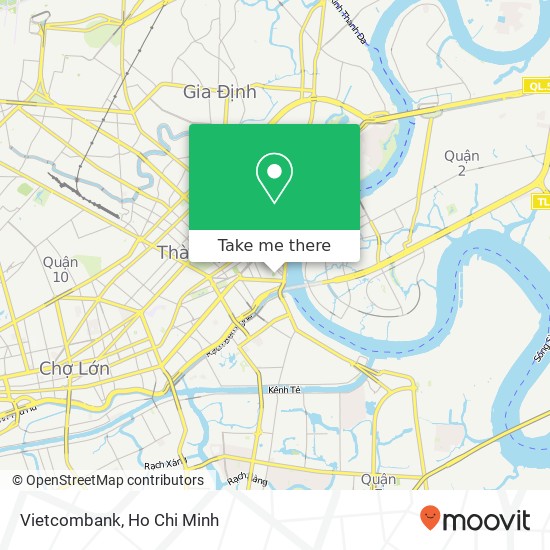 Vietcombank map