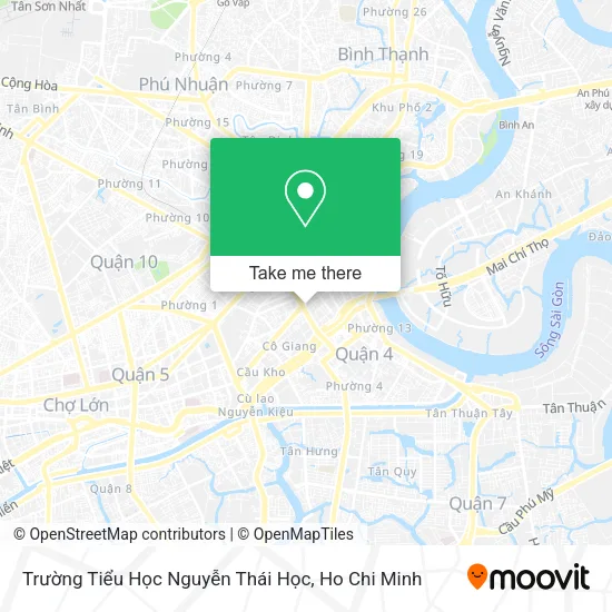 Trường Tiểu Học Nguyễn Thái Học map