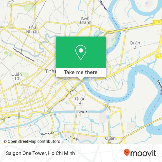 Saigon One Tower map