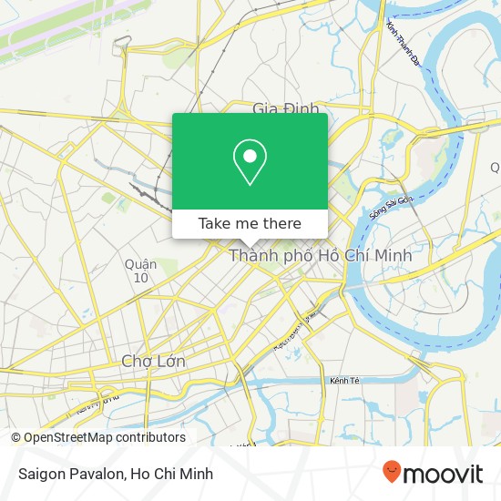 Saigon Pavalon map