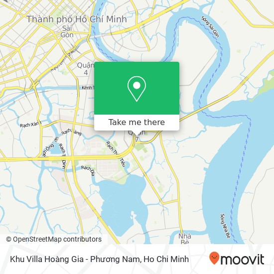Khu Villa Hoàng Gia - Phương Nam map