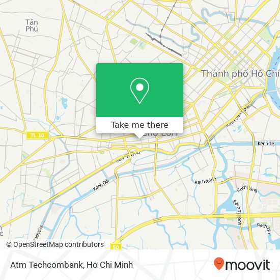 Atm Techcombank map