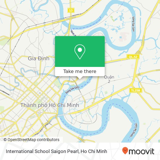 International School Saigon Pearl map