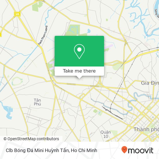 Clb Bóng Đá Mini Huỳnh Tấn map