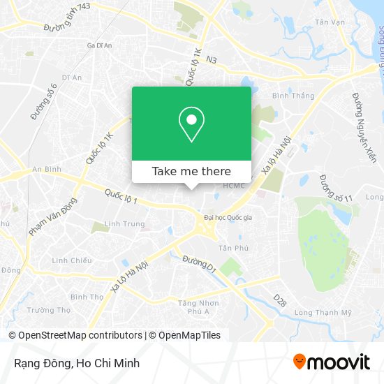 Rạng Đông map