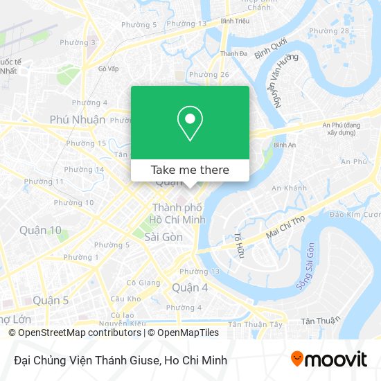 Đại Chủng Viện Thánh Giuse map