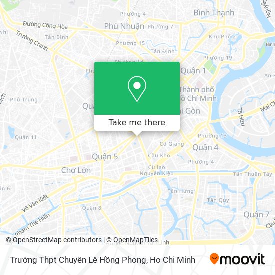Trường Thpt Chuyên Lê Hồng Phong map