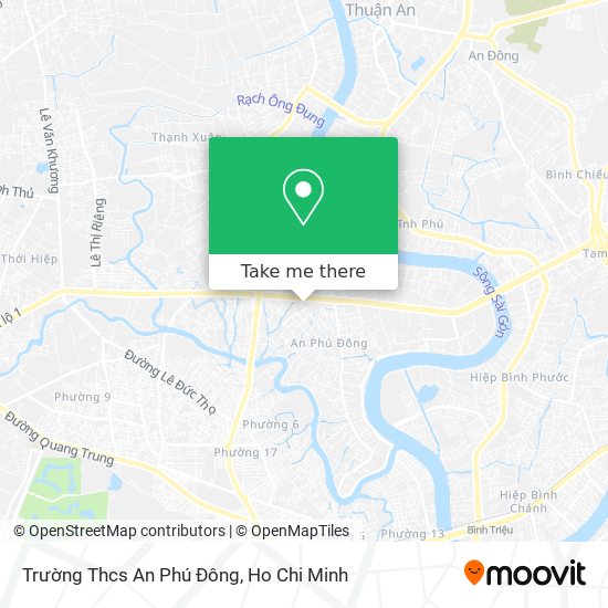 Trường Thcs An Phú Đông map