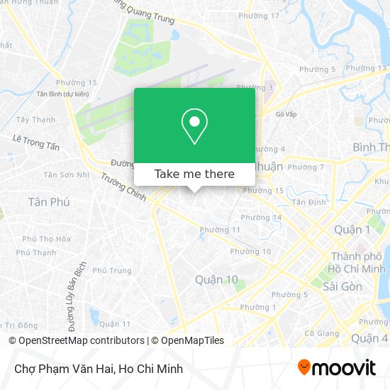 Chợ Phạm Văn Hai map