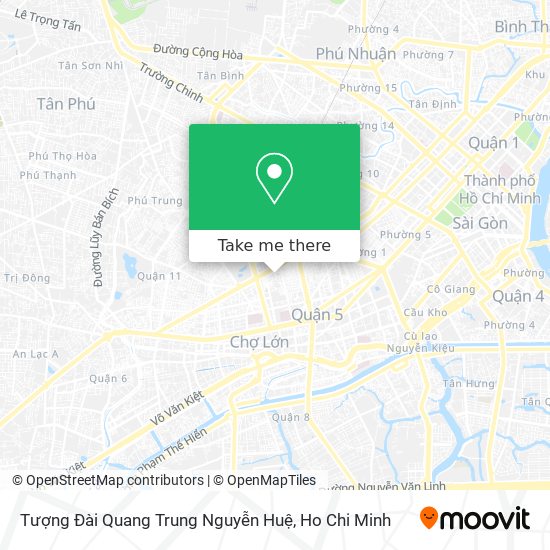 Tượng Đài Quang Trung Nguyễn Huệ map