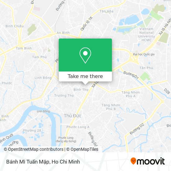 Bánh Mì Tuấn Mập map