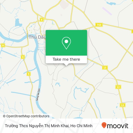 Trường Thcs Nguyễn Thị Minh Khai map