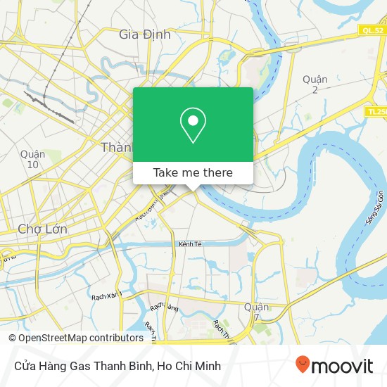Cửa Hàng Gas Thanh Bình map