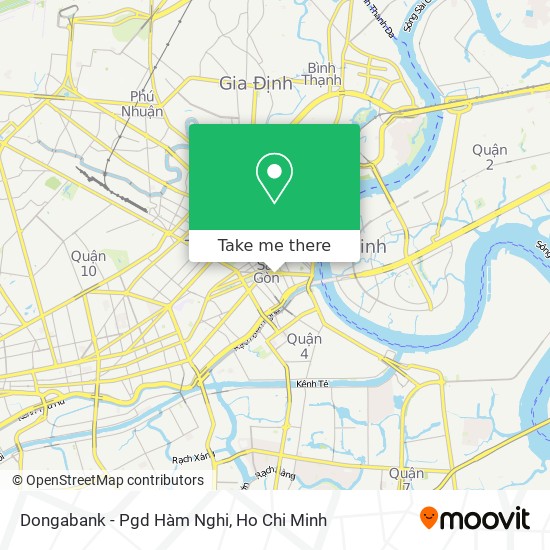 Dongabank - Pgd Hàm Nghi map