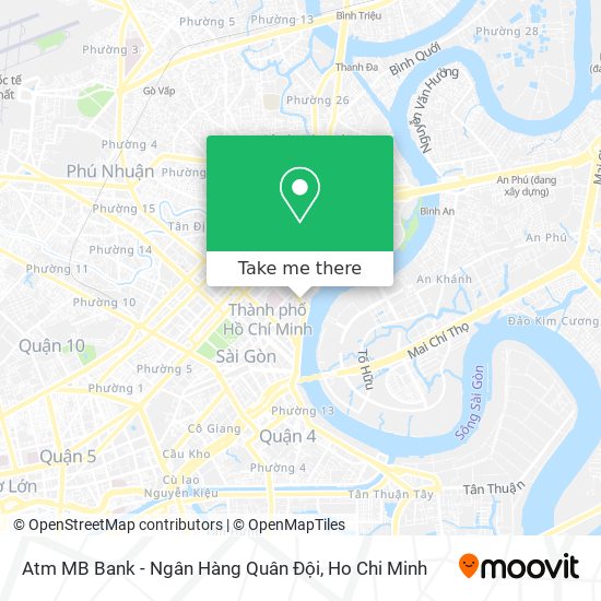 Atm MB Bank - Ngân Hàng Quân Đội map