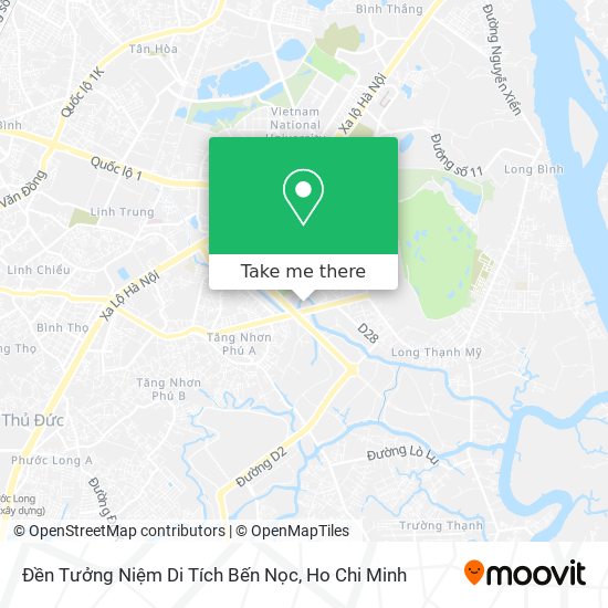 Đền Tưởng Niệm Di Tích Bến Nọc map