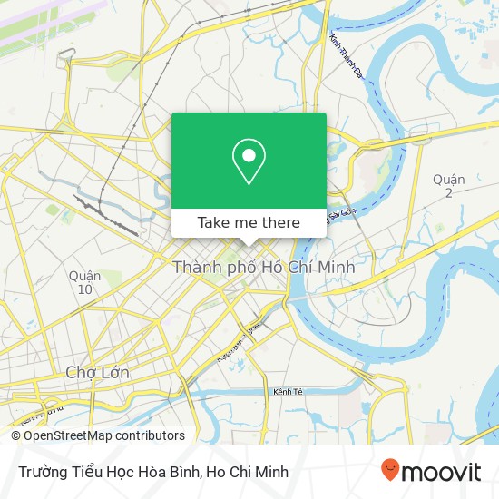 Trường Tiểu Học Hòa Bình map