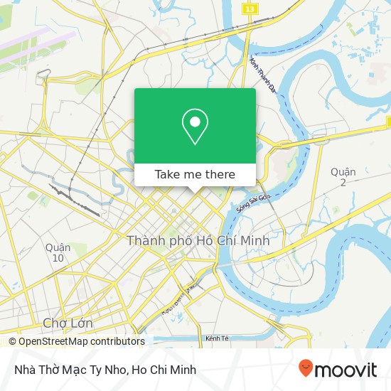 Nhà Thờ Mạc Ty Nho map