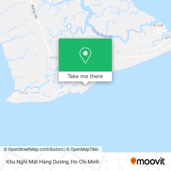 Khu Nghỉ Mát Hàng Dương map