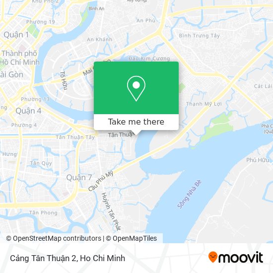 Cảng Tân Thuận 2 map