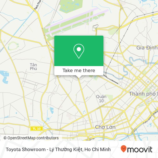 Toyota Showroom - Lý Thường Kiệt map