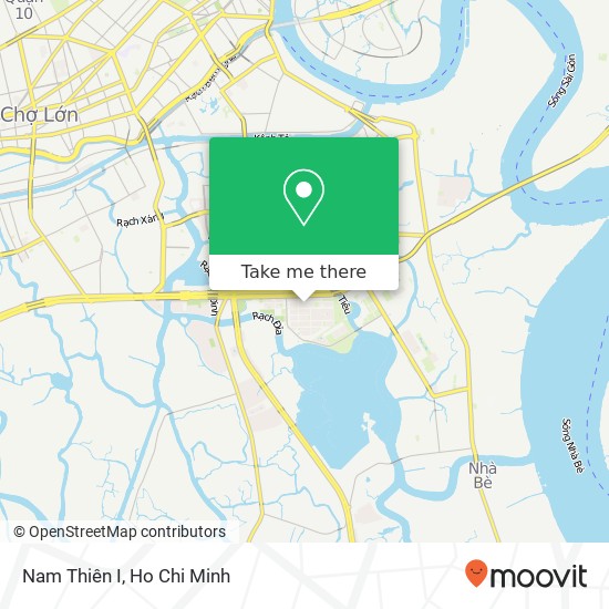 Nam Thiên I map