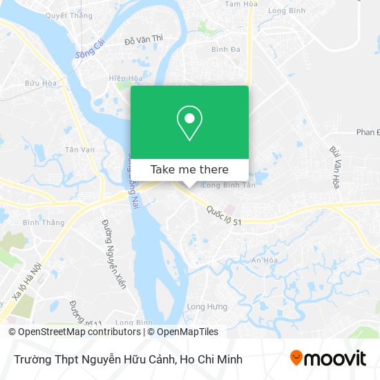 Trường Thpt Nguyễn Hữu Cảnh map