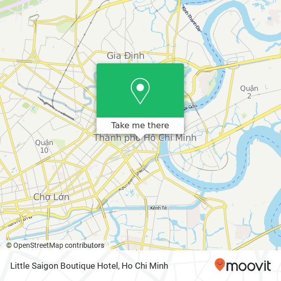 Little Saigon Boutique Hotel map