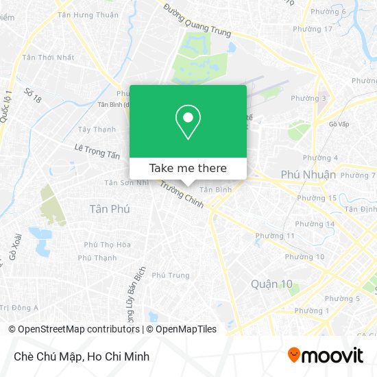 Chè Chú Mập map