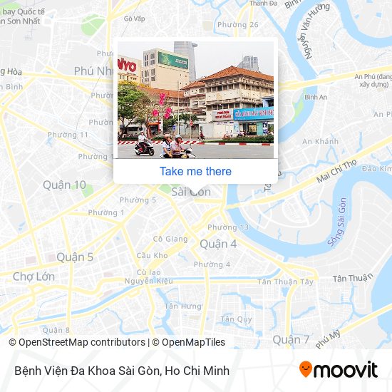Bệnh Viện Đa Khoa Sài Gòn map