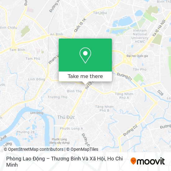 Phòng Lao Động – Thương Binh Và Xã Hội map