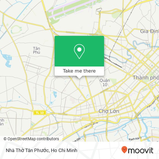 Nhà Thờ Tân Phước map