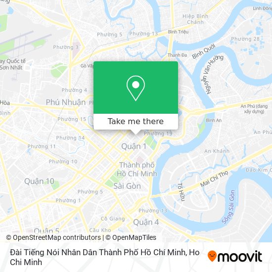Đài Tiếng Nói Nhân Dân Thành Phố Hồ Chí Minh map