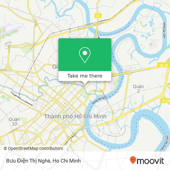 Bưu Điện Thị Nghè map