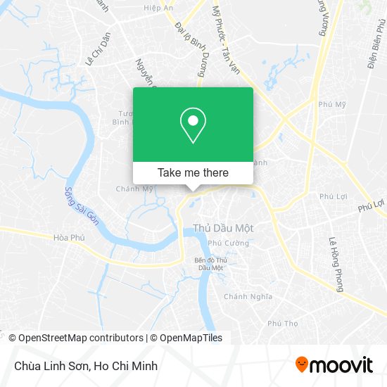 Chùa Linh Sơn map