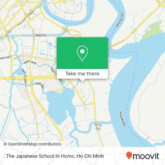 The Japanese School In Hcmc map