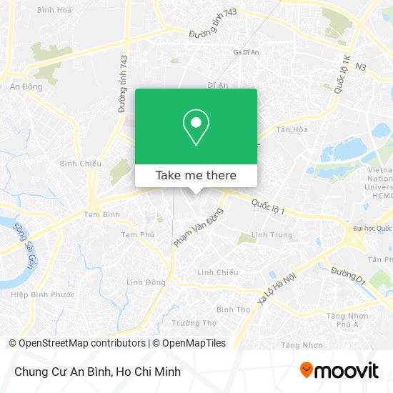 Chung Cư An Bình map
