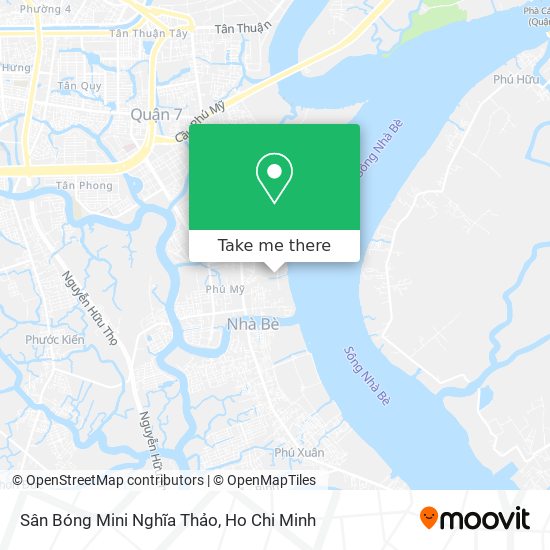 Sân Bóng Mini Nghĩa Thảo map