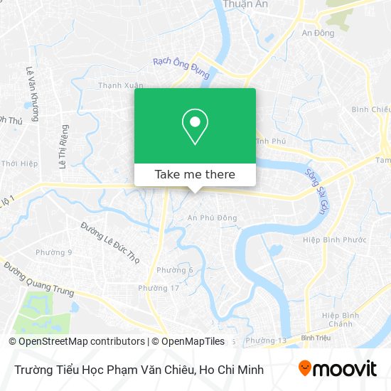 Trường Tiểu Học Phạm Văn Chiêu map