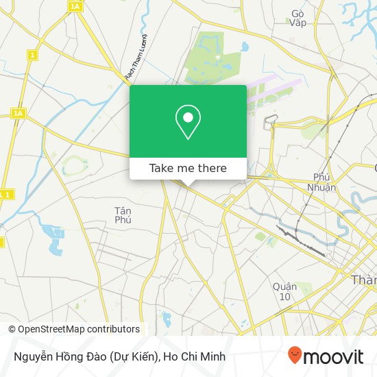 Nguyễn Hồng Đào (Dự Kiến) map