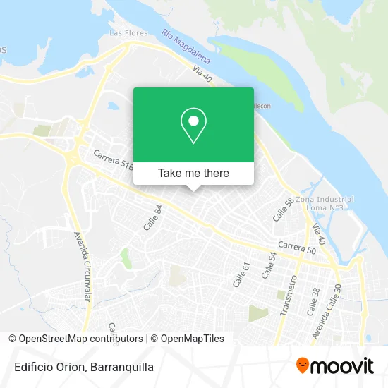 Edificio Orion map