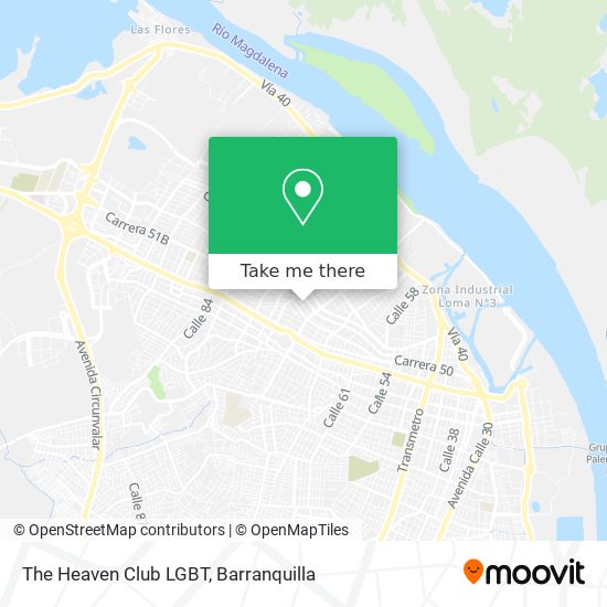 The Heaven Club LGBT map