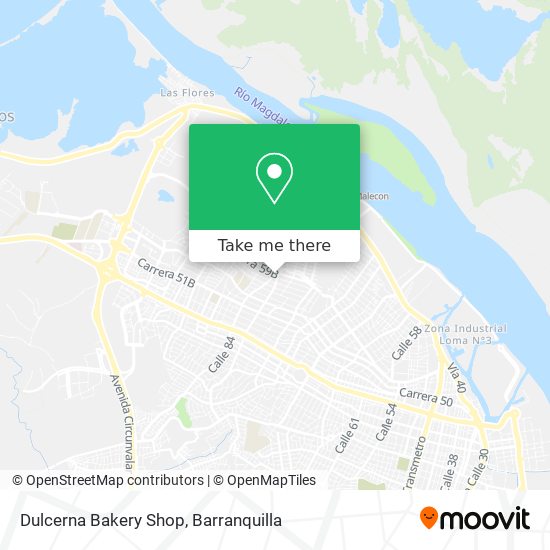 Dulcerna Bakery Shop map