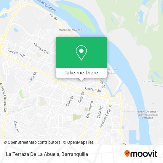 Mapa de La Terraza De La Abuela