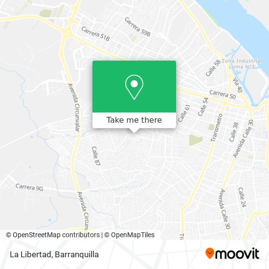 Mapa de La Libertad