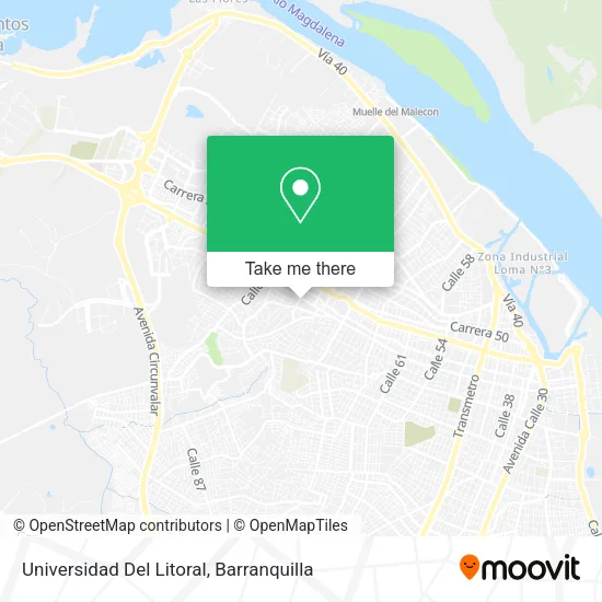 Mapa de Universidad Del Litoral