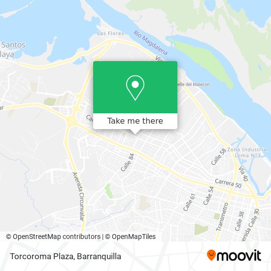 Mapa de Torcoroma Plaza